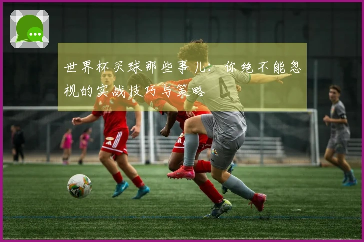 世界杯买球那些事儿：你绝不能忽视的实战技巧与策略